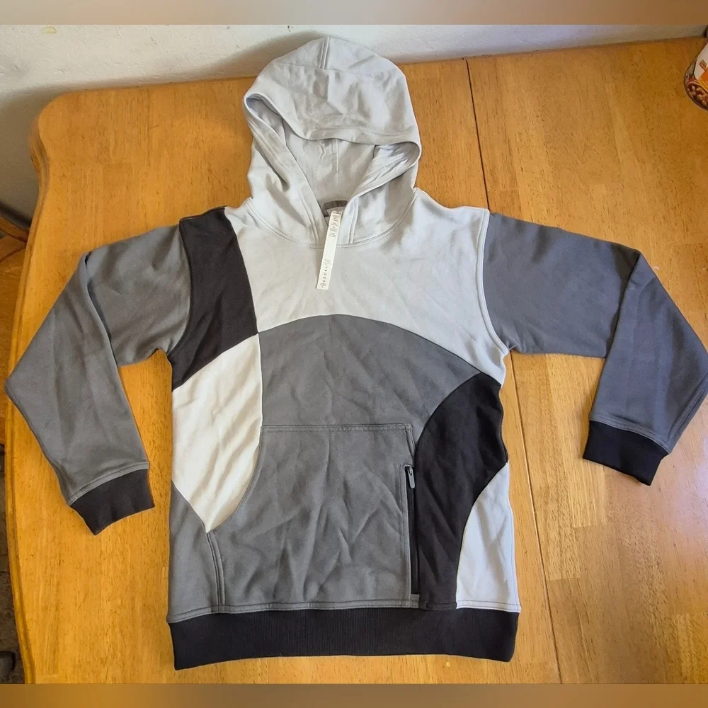Lululemon Athletica Gray and White‎ Jacket